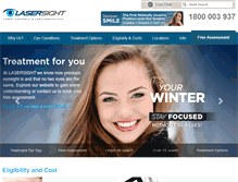 Tablet Screenshot of lasik.com.au