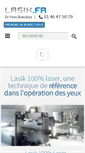Mobile Screenshot of lasik.fr